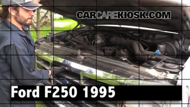 1995 Ford F-250 XL 7.5L V8 Standard Cab Pickup (2 Door) Review